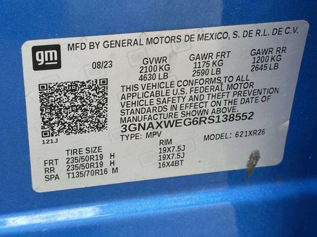 2024 Chevrolet Equinox AWD 4dr RS - 22930538 - 16