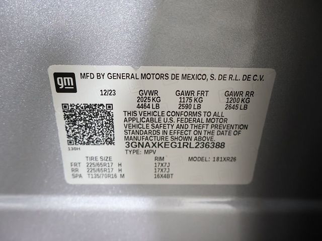 2024 Chevrolet Equinox FWD 4dr LT w/1LT - 23042645 - 51