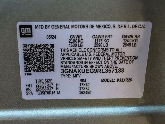 2024 Chevrolet Equinox LT - 23076972 - 13