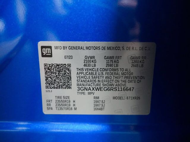 2024 Chevrolet Equinox RS - 23076934 - 13
