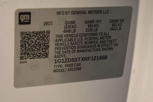 2024 Chevrolet Malibu 4dr Sedan 1LT - 22975510 - 36