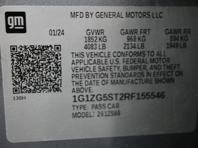 2024 Chevrolet Malibu 4dr Sedan RS - 22971060 - 8