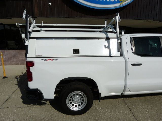 2024 Chevrolet Silverado 1500 2.7L 4CYL TURBO GAS*4X4*CREW CAB*TOPPER W/ "DECKED" BEDSLIDE! - 23102253 - 30