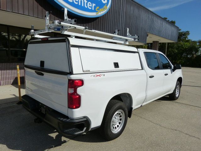 2024 Chevrolet Silverado 1500 2.7L 4CYL TURBO GAS*4X4*CREW CAB*TOPPER W/ "DECKED" BEDSLIDE! - 23102253 - 4