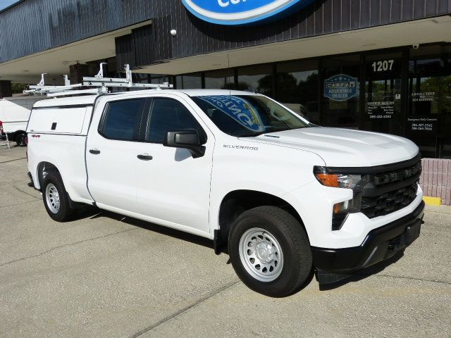 2024 Chevrolet Silverado 1500 2.7L 4CYL TURBO GAS*4X4*CREW CAB*TOPPER W/ "DECKED" BEDSLIDE! - 23102253 - 5