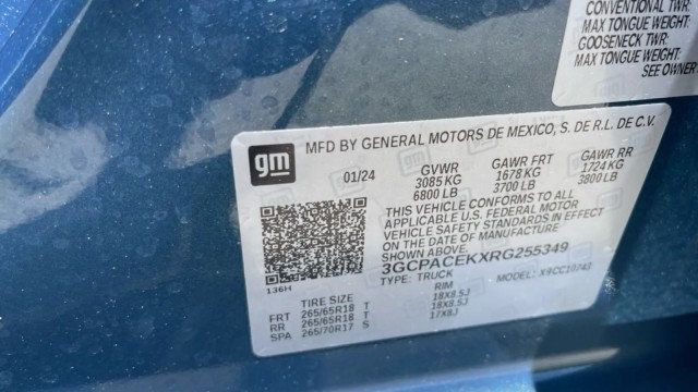 2024 Chevrolet Silverado 1500 2WD Crew Cab 147" LT - 23026135 - 13