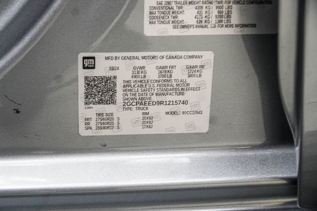 2024 Chevrolet Silverado 1500 2WD Crew Cab 147" LTZ - 23073313 - 46