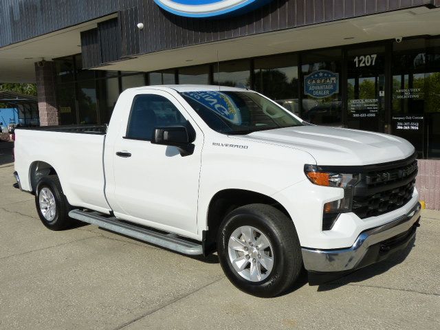 2024 Chevrolet Silverado 1500 5.3L V8 GAS*2WD REG CAB 140" WB*WORK TRUCK*8FT BED*TOW PACKAGE - 22936555 - 5