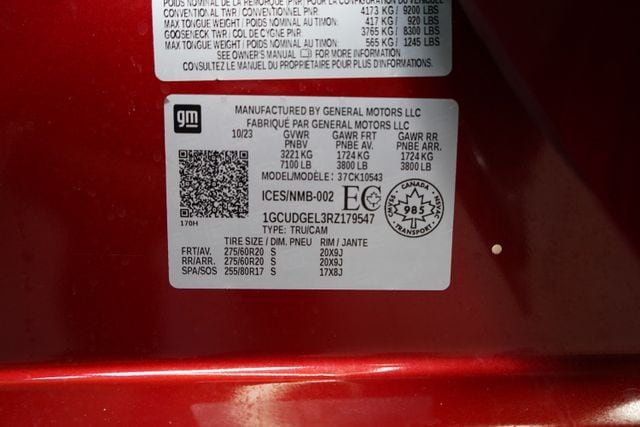 2024 Chevrolet Silverado 1500 LTZ - 23076626 - 62