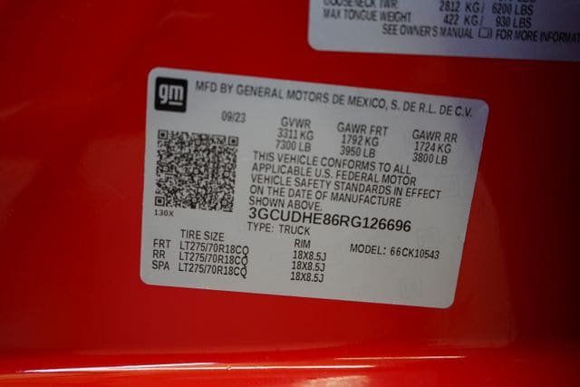 2024 Chevrolet Silverado 1500 ZR2 - 23076627 - 66