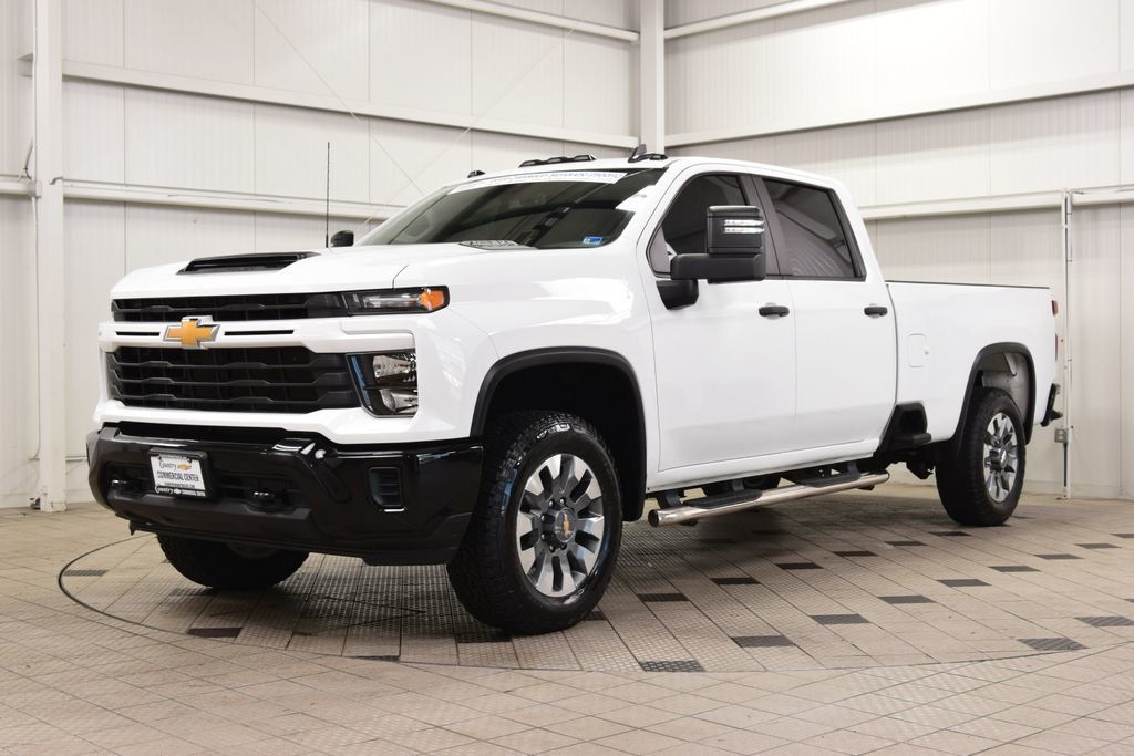 2024 Chevrolet Silverado 2500HD 2500HD CREW 4X4 CUSTOM * 6.6 V8 * 8' BED * 1 OWNER * LOCAL TRADE - 22998672 - 2