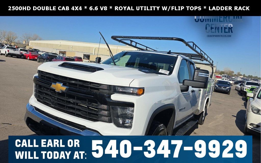 2024 Chevrolet Silverado 2500HD 4WD Double Cab 162" Work Truck - 22961427 | Video 1