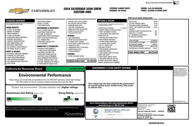 2024 Chevrolet Silverado 2500HD Custom Pickup 4D 6 1/2 ft - 22968835 - 32