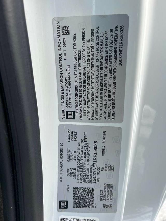 2024 Chevrolet Silverado 2500HD LT Z71 Off Road 4x4 Regular Cab 8 Foot Bed 6.6L  - 22974911 - 36