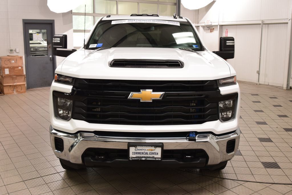2024 Chevrolet Silverado 3500HD 3500HD CREW 4X4 * DURAMAX * 9' READING UTILITY * 1 OWNER - 23046207 - 1