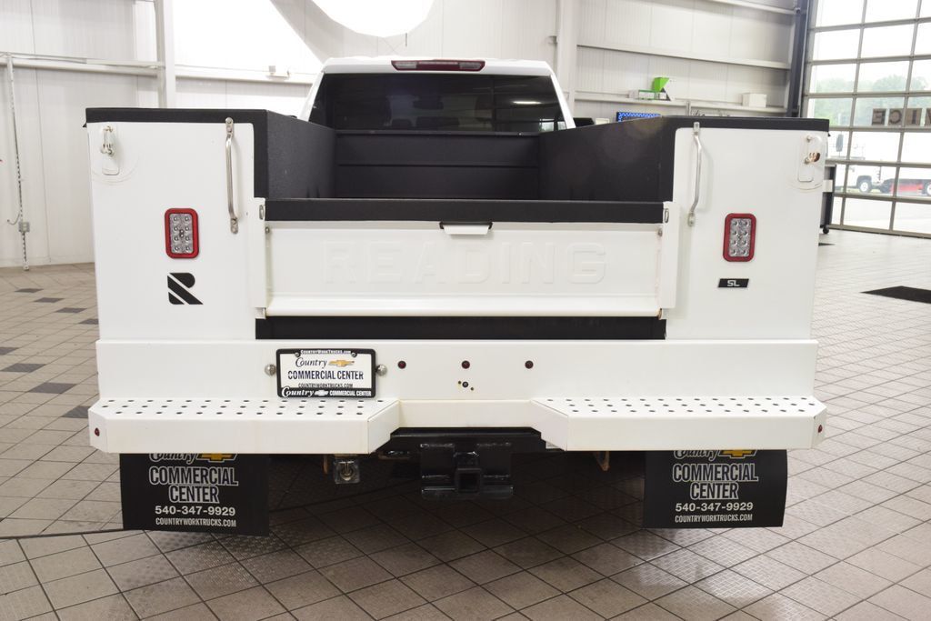 2024 Chevrolet Silverado 3500HD 3500HD CREW 4X4 * DURAMAX * 9' READING UTILITY * 1 OWNER - 23046207 - 3