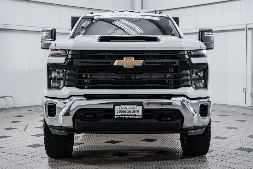 2024 Chevrolet Silverado 3500HD 3500HD CREW 4X4 * DURAMAX * KNAPHEIDE FLATBED * 1 OWNER - 22638531 - 1