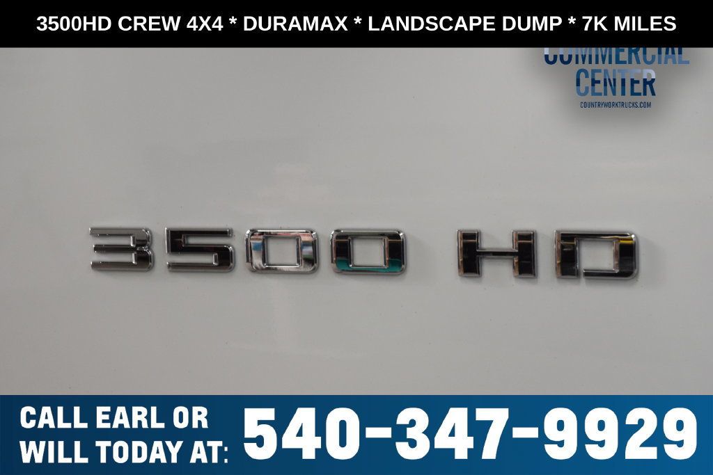 2024 Chevrolet Silverado 3500HD 3500HD CREW 4X4 * DURAMAX * LANDSCAPE DUMP * LOCAL TRADE - 23073000 - 9