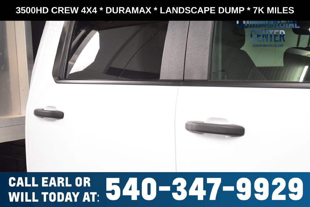 2024 Chevrolet Silverado 3500HD 3500HD CREW 4X4 * DURAMAX * LANDSCAPE DUMP * LOCAL TRADE - 23073000 - 11