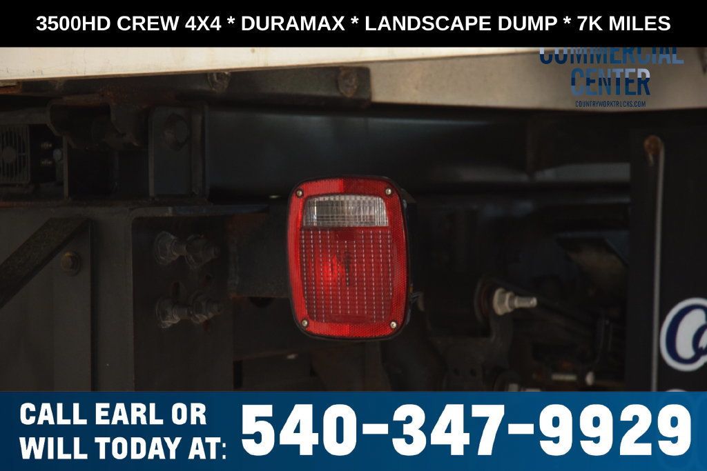 2024 Chevrolet Silverado 3500HD 3500HD CREW 4X4 * DURAMAX * LANDSCAPE DUMP * LOCAL TRADE - 23073000 - 12