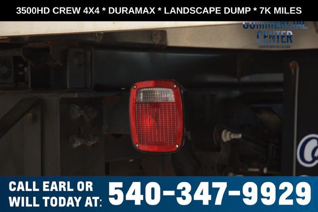 2024 Chevrolet Silverado 3500HD 3500HD CREW 4X4 * DURAMAX * LANDSCAPE DUMP * LOCAL TRADE - 23073000 - 12