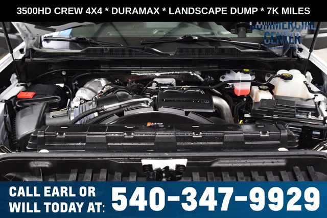 2024 Chevrolet Silverado 3500HD 3500HD CREW 4X4 * DURAMAX * LANDSCAPE DUMP * LOCAL TRADE - 23073000 - 18