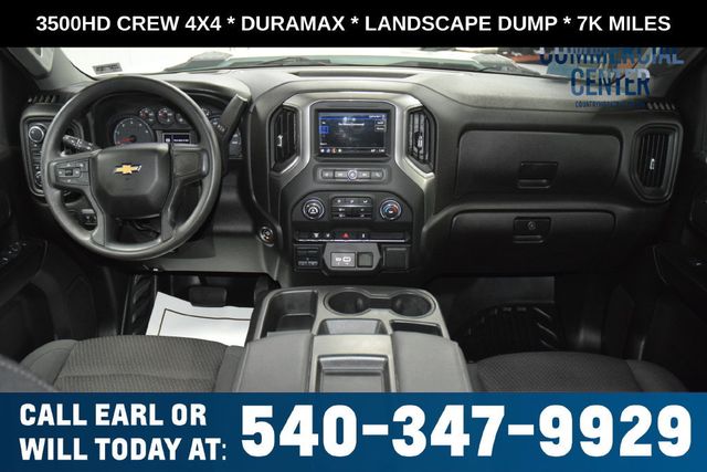 2024 Chevrolet Silverado 3500HD 3500HD CREW 4X4 * DURAMAX * LANDSCAPE DUMP * LOCAL TRADE - 23073000 - 19