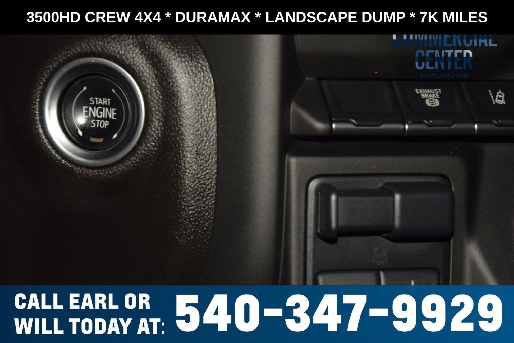 2024 Chevrolet Silverado 3500HD 3500HD CREW 4X4 * DURAMAX * LANDSCAPE DUMP * LOCAL TRADE - 23073000 - 22
