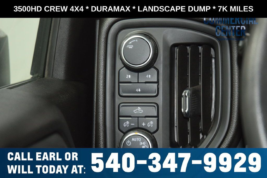 2024 Chevrolet Silverado 3500HD 3500HD CREW 4X4 * DURAMAX * LANDSCAPE DUMP * LOCAL TRADE - 23073000 - 23