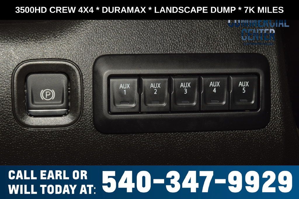 2024 Chevrolet Silverado 3500HD 3500HD CREW 4X4 * DURAMAX * LANDSCAPE DUMP * LOCAL TRADE - 23073000 - 24