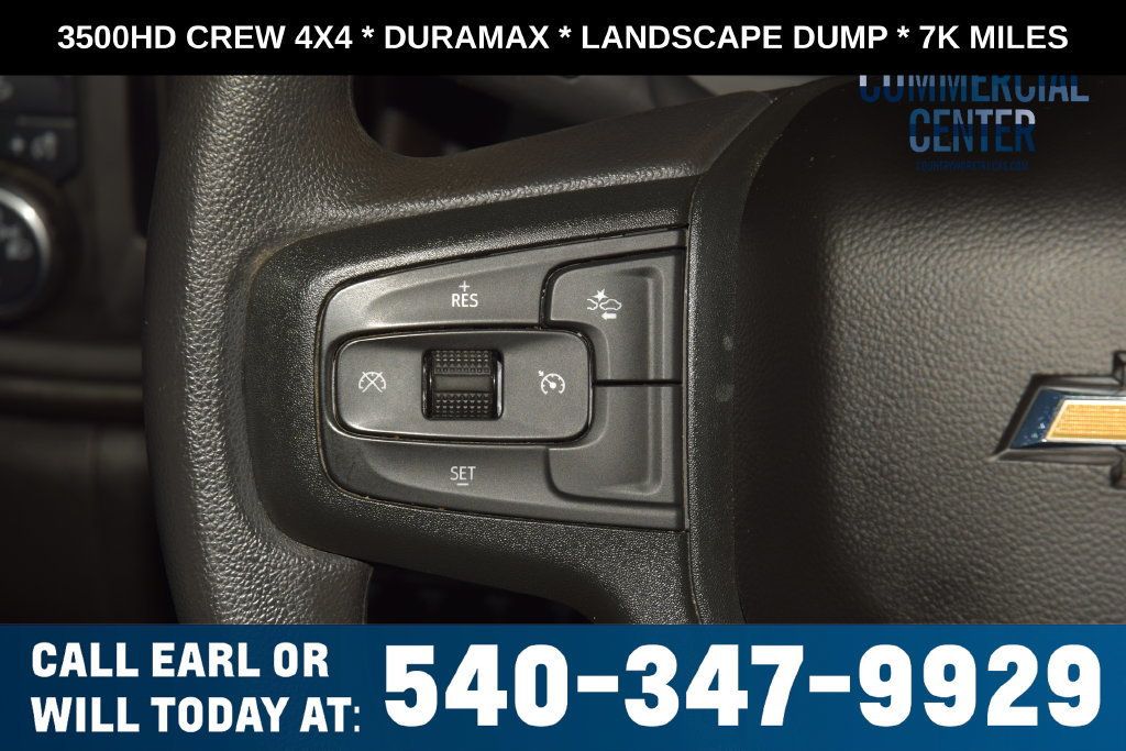 2024 Chevrolet Silverado 3500HD 3500HD CREW 4X4 * DURAMAX * LANDSCAPE DUMP * LOCAL TRADE - 23073000 - 26