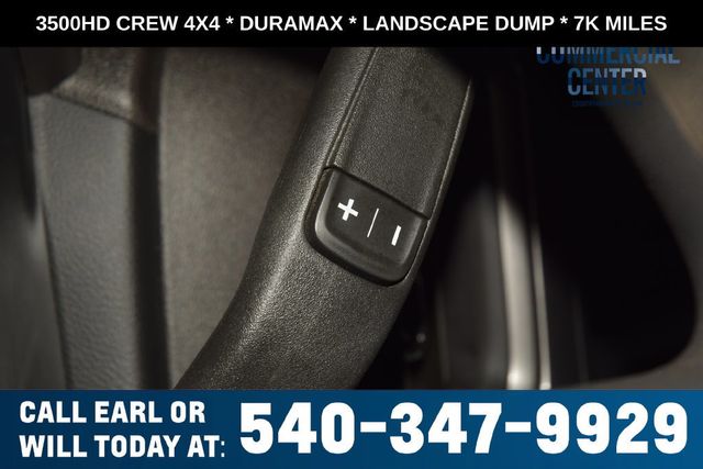 2024 Chevrolet Silverado 3500HD 3500HD CREW 4X4 * DURAMAX * LANDSCAPE DUMP * LOCAL TRADE - 23073000 - 27