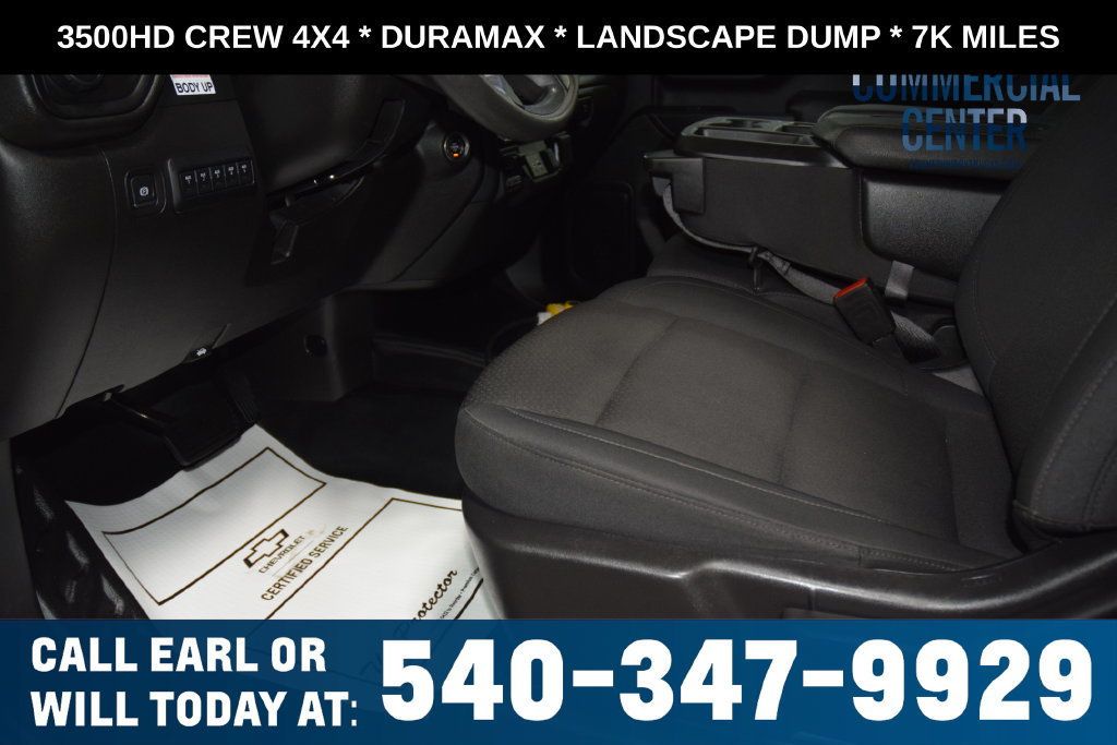 2024 Chevrolet Silverado 3500HD 3500HD CREW 4X4 * DURAMAX * LANDSCAPE DUMP * LOCAL TRADE - 23073000 - 28
