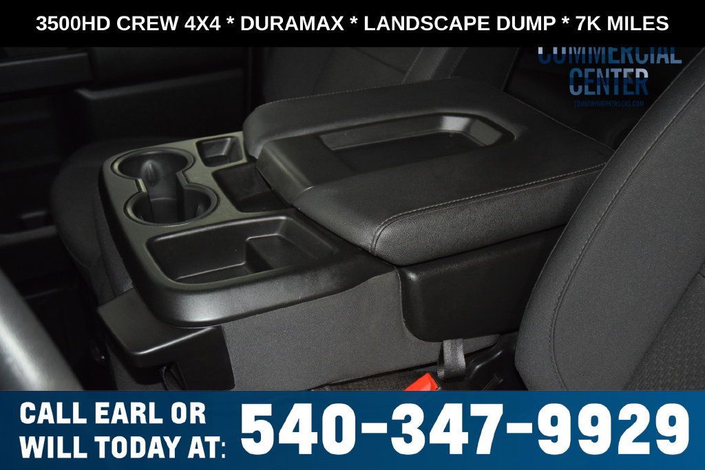 2024 Chevrolet Silverado 3500HD 3500HD CREW 4X4 * DURAMAX * LANDSCAPE DUMP * LOCAL TRADE - 23073000 - 29