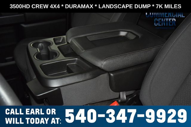 2024 Chevrolet Silverado 3500HD 3500HD CREW 4X4 * DURAMAX * LANDSCAPE DUMP * LOCAL TRADE - 23073000 - 29