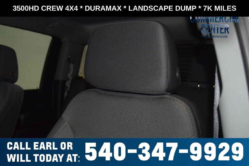 2024 Chevrolet Silverado 3500HD 3500HD CREW 4X4 * DURAMAX * LANDSCAPE DUMP * LOCAL TRADE - 23073000 - 30