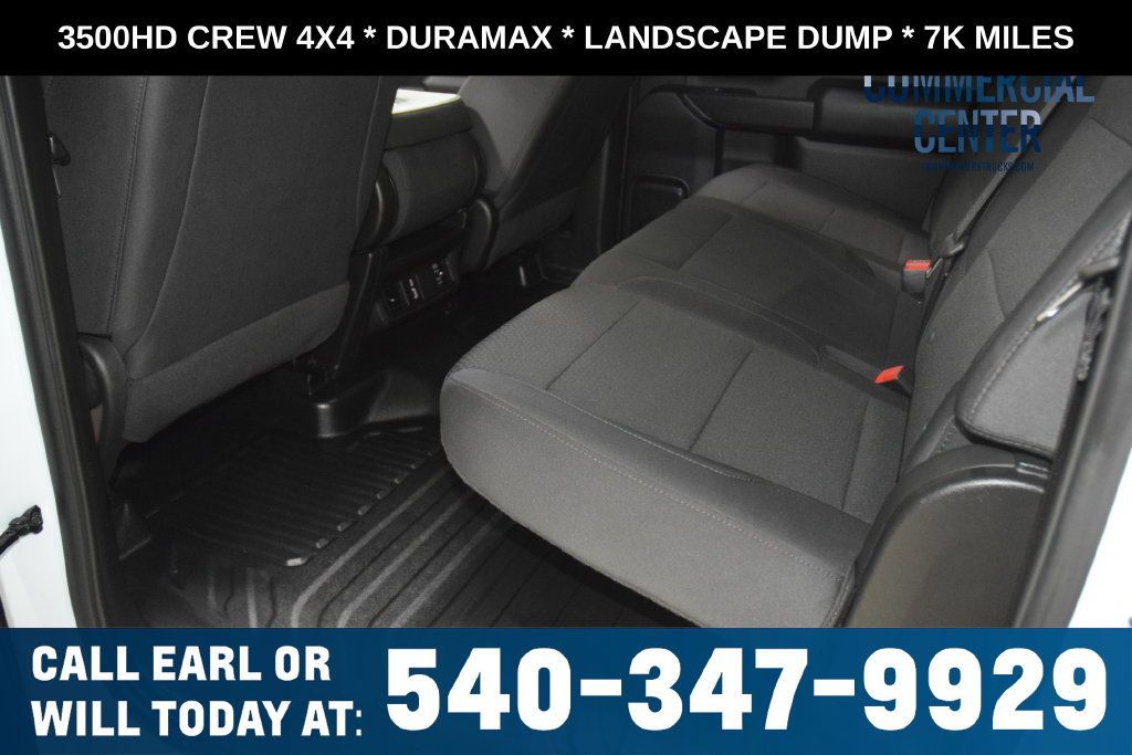 2024 Chevrolet Silverado 3500HD 3500HD CREW 4X4 * DURAMAX * LANDSCAPE DUMP * LOCAL TRADE - 23073000 - 31