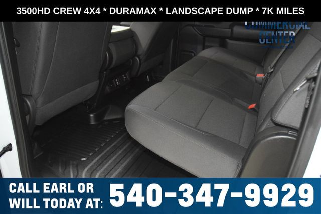 2024 Chevrolet Silverado 3500HD 3500HD CREW 4X4 * DURAMAX * LANDSCAPE DUMP * LOCAL TRADE - 23073000 - 31