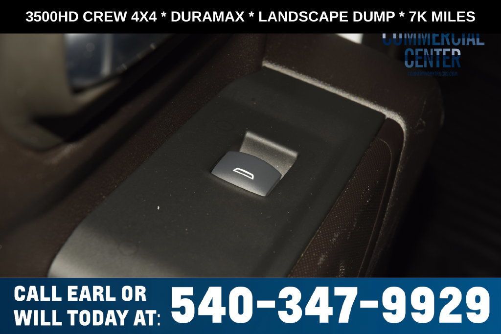 2024 Chevrolet Silverado 3500HD 3500HD CREW 4X4 * DURAMAX * LANDSCAPE DUMP * LOCAL TRADE - 23073000 - 33