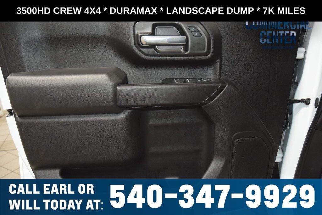 2024 Chevrolet Silverado 3500HD 3500HD CREW 4X4 * DURAMAX * LANDSCAPE DUMP * LOCAL TRADE - 23073000 - 34