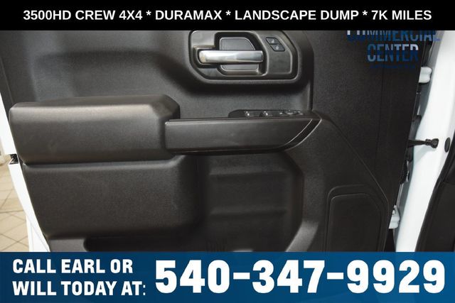 2024 Chevrolet Silverado 3500HD 3500HD CREW 4X4 * DURAMAX * LANDSCAPE DUMP * LOCAL TRADE - 23073000 - 34