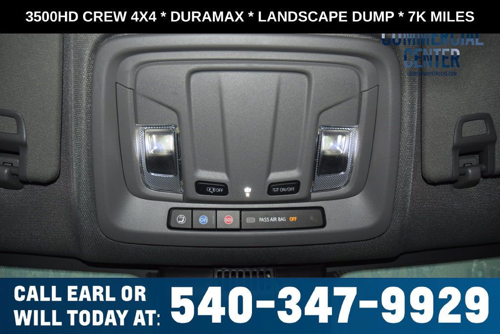 2024 Chevrolet Silverado 3500HD 3500HD CREW 4X4 * DURAMAX * LANDSCAPE DUMP * LOCAL TRADE - 23073000 - 36