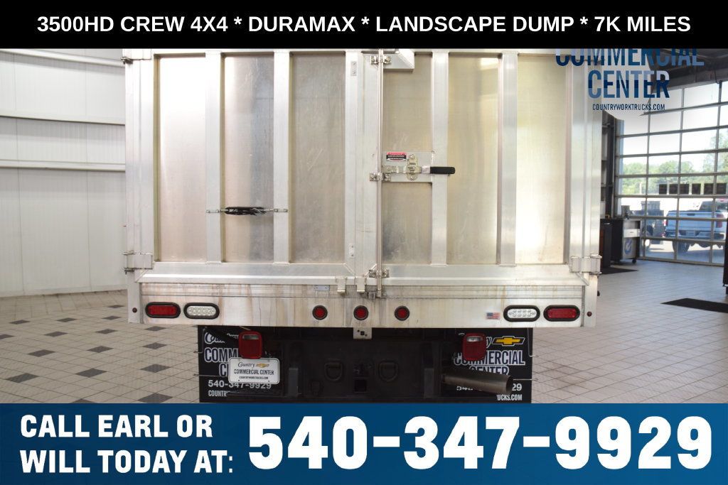 2024 Chevrolet Silverado 3500HD 3500HD CREW 4X4 * DURAMAX * LANDSCAPE DUMP * LOCAL TRADE - 23073000 - 3