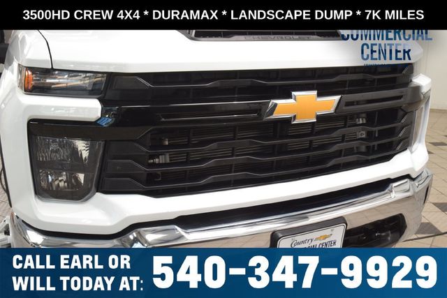 2024 Chevrolet Silverado 3500HD 3500HD CREW 4X4 * DURAMAX * LANDSCAPE DUMP * LOCAL TRADE - 23073000 - 6
