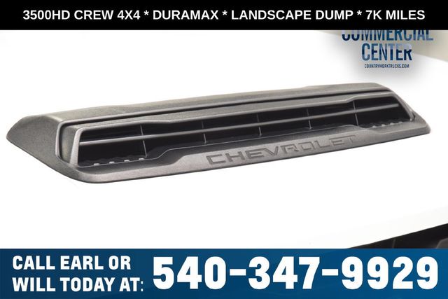 2024 Chevrolet Silverado 3500HD 3500HD CREW 4X4 * DURAMAX * LANDSCAPE DUMP * LOCAL TRADE - 23073000 - 7