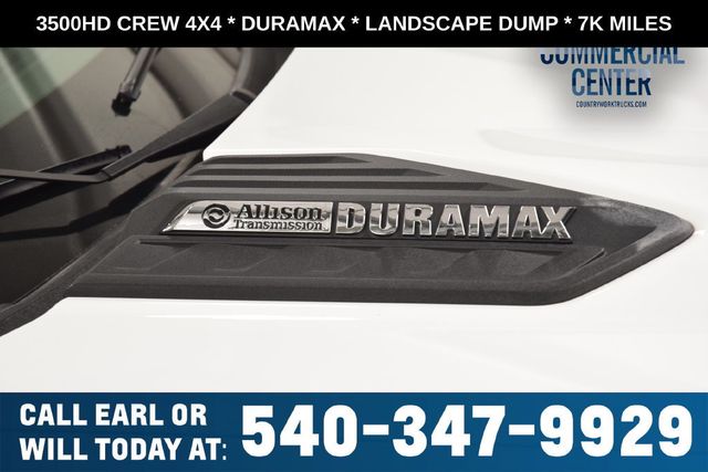 2024 Chevrolet Silverado 3500HD 3500HD CREW 4X4 * DURAMAX * LANDSCAPE DUMP * LOCAL TRADE - 23073000 - 8