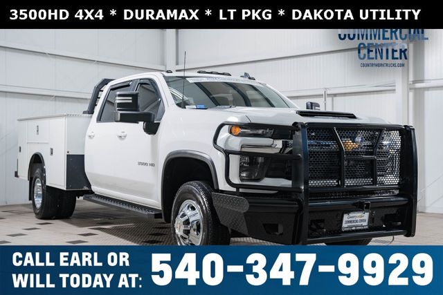 2024 Chevrolet Silverado 3500HD 3500HD CREW 4X4 * DURAMAX * LT PKG * DAKOTA UTILITY * 1 OWNER - 22772917 | Video 1