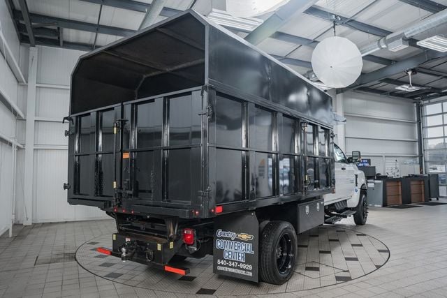 2024 Chevrolet SILVERADO 5500HD 5500HD CREW 4X4 * DURAMAX * 12' LANDSCAPE DUMP W/ CHIP TOP  - 22789652 - 3