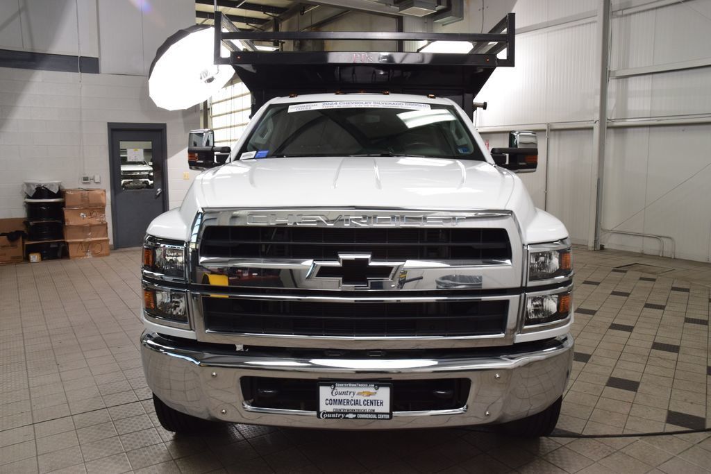 2024 Chevrolet Silverado 5500HD 5500HD CREW * DURAMAX * 12' LANDSCAPE DUMP W/ RACK * LOCAL TRADE - 22999577 - 1