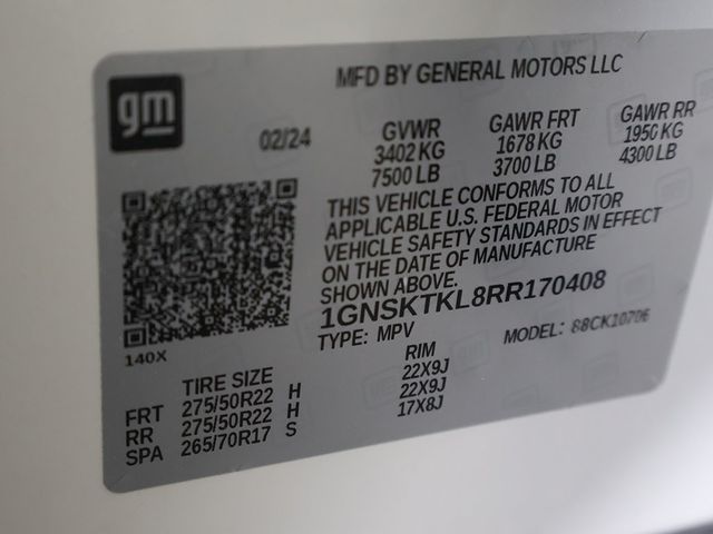 2024 Chevrolet Tahoe 4WD 4dr High Country - 22887847 - 60